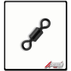 1/0 - Black Brass Power Swivels | 10Pk