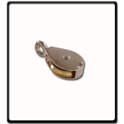 25mm Single Awning Pully | Nonswivel