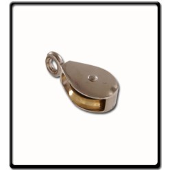 38mm Single Awning Pully | Nonswivel