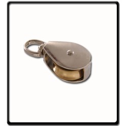 32mm Single Awning Pully | Swivel