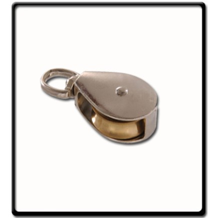 32mm Single Awning Pully | Swivel