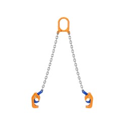 1 Ton - Chain Lifting Drum Clamp - 2 Legged | Drum Lifter