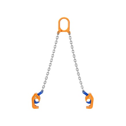 1 Ton - Chain Lifting Drum Clamp - 2 Legged | Drum Lifter