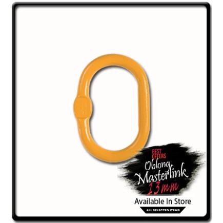 13mm - SGL - 10mm - DBL - Oblong/Master link | G80 