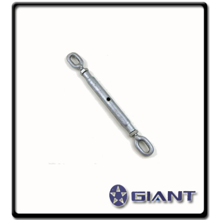 10mm Eye to Eye Rigging Screw 0.5Ton | Galvanised  