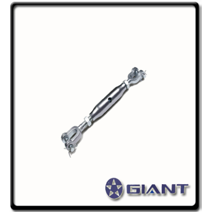 10mm Jaw to Jaw Rigging Screw 0.5Ton | Galvanised  