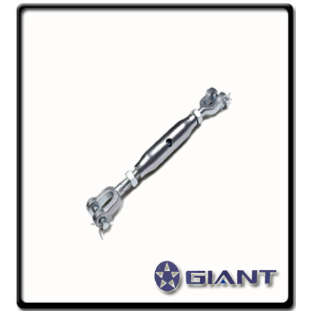 16mm Jaw to Jaw Rigging Screw 1.2Ton | Galvanised  