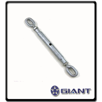 22mm Eye to Eye Rigging Screw 2.2Ton | Galvanised  