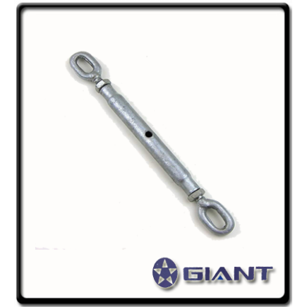 24mm Eye to Eye Rigging Screw 3.2Ton | Galvanised  