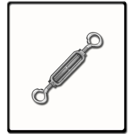 16mm Turnbuckle, EG, DIN 1480 | Eye - Eye