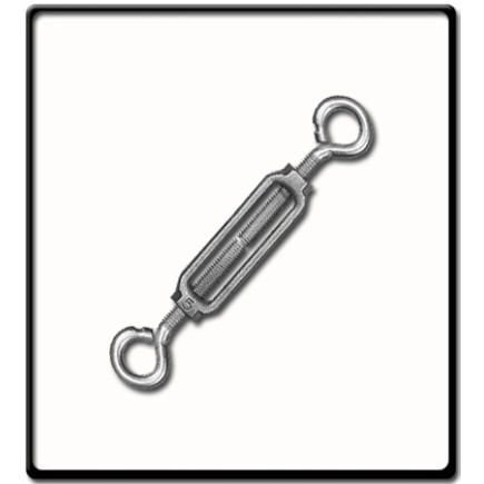 20mm Turnbuckle, EG, DIN 1480 | Eye - Eye