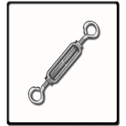 24mm Turnbuckle, EG, DIN 1480 | Eye - Eye