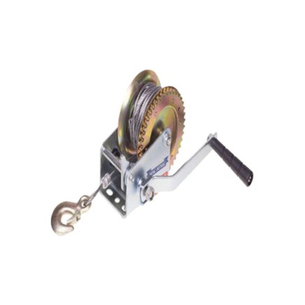 450kg - Hand Winch - Single Speed | 5mm x 10m Cable