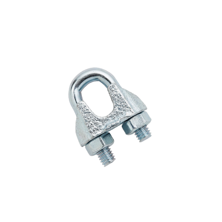 5mm - Commercial Wire Rope Clamp | Galvanised