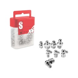 6mm x 1.0mm - Grease Nipple - Straight | Pk 2