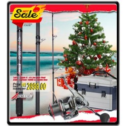 14ft - Triple X - K-Lite Combo with XXX Carbon Reel & Deluxe Tackle Box | Combo