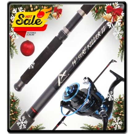 14ft - Surf Killer II with Blue Magic 7000 Reel | Combo