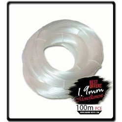 1.9mm Snoek Monofilament Line (100m) | Clear