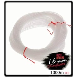 1.6mm Longline Monofilament  (1000m) | Clear