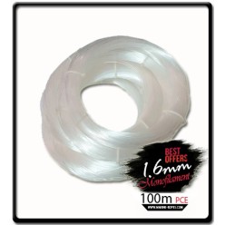 1.6mm Snoek Monofilament (100m) | Clear
