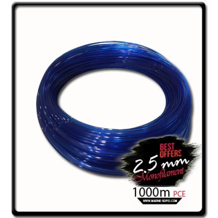 2.5mm Longline Monofilament  (1000m)  | Blue