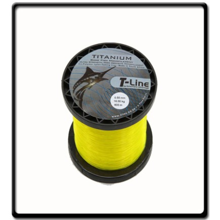 0.50mm | 600m - Titanium X Line - Yellow