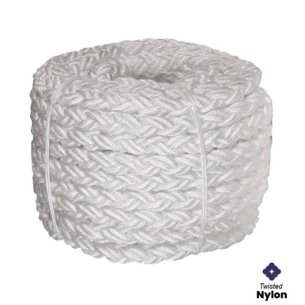 76mm Nylon - Mooring Rope | 8-Strand | SOLD PER METER