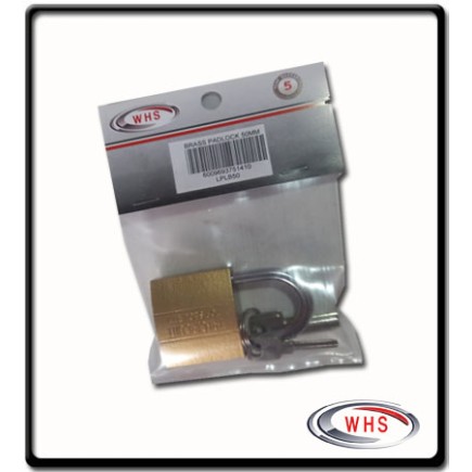 50mm - Brass Padlock | WHS