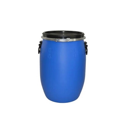50Litre -  Drum with Open Top Lid - Plastic Drum | Blue