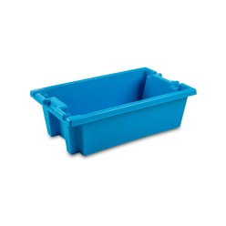 62L - Plastic Fishing bin - Stackable | Ivy Blue