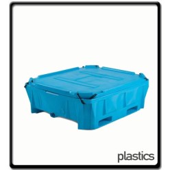 Plastic Bulk Bin Insulated with Lid - Bulk Bin | Plastics