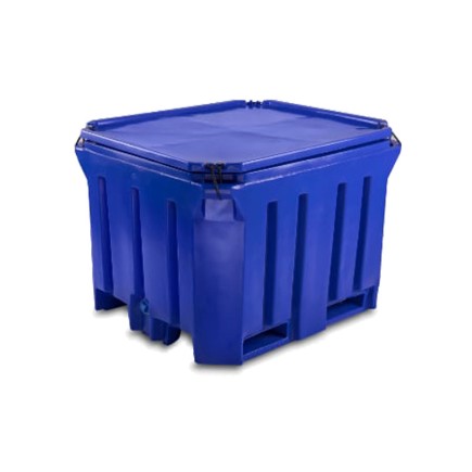 750L - Plastic Bulk Bin - Non Insulated (PT750NI) - With Lid | Plastics