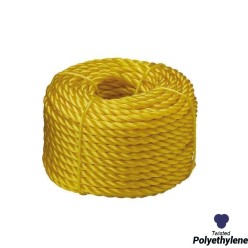 14mm - Polyethelene Rope - 3-Strand Construction - UV resistance | SOLD PER METER