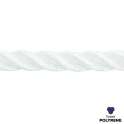 20mm - Polyrene Rope - 3-Strand Construction - UV Resistant | SOLD PER METER