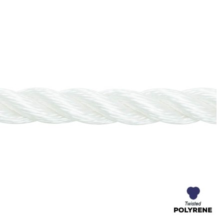 28mm - Polyrene Rope - 3-Strand Construction - UV Resistant | SOLD PER METER