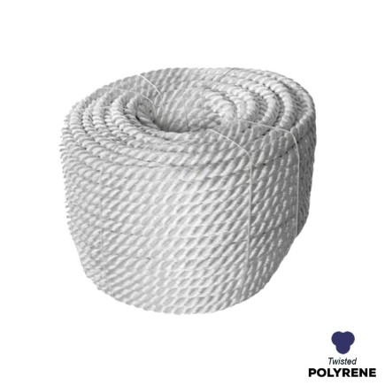 20mm - Polyrene Rope - 3-Strand Construction - UV Resistant | SOLD PER METER