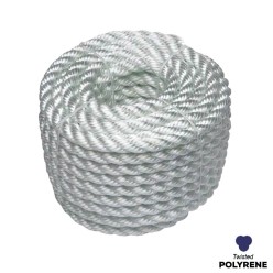 28mm - Polyrene Rope - 3-Strand Construction - UV Resistant | SOLD PER METER