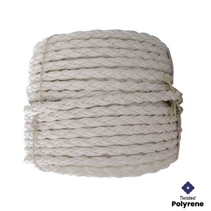 34mm - Polyrene 8-Strand - Mooring Rope - UV resistant/Sinking Rope | SOLD PER METER