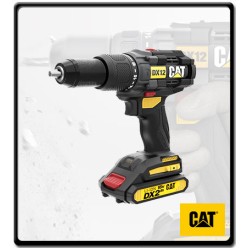13mm - Hammer Drill - 2 X 2.0Ah Batteries with Charger - 65N.m - 18V | CAT