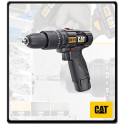 10mm - Impact drill with 2.0Ah Standard Battery and Charger - 80N.m - 12V | CAT
