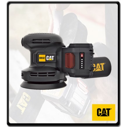 125mm Orbital Rotary Sander / Polisher - Tool Only - 18V | CAT