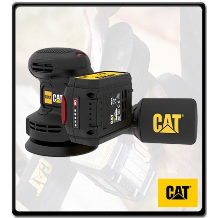 125mm Orbital Rotary Sander / Polisher - Tool Only - 18V | CAT