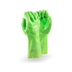 HI-VIS PVC GLOVES