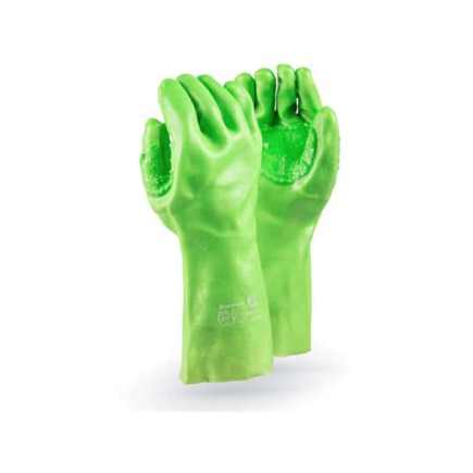 HI-VIS PVC GLOVES