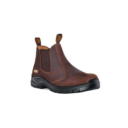 Size 8 - JCB Chelsea Safety Boot | Brown
