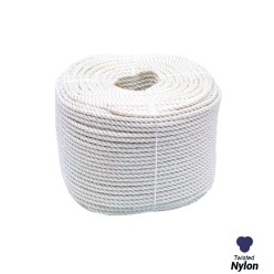 6mm - Nylon Rope - 3-Strand Construction -  Dynamic loading |SOLD PER METER