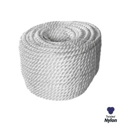 14mm - Nylon Rope - 3-Strand Construction - Dynamic loading |SOLD PER METER