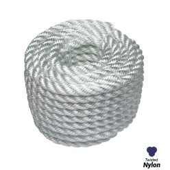 24mm - Nylon Rope - 3-Strand Construction - Dynamic loading |SOLD PER METER