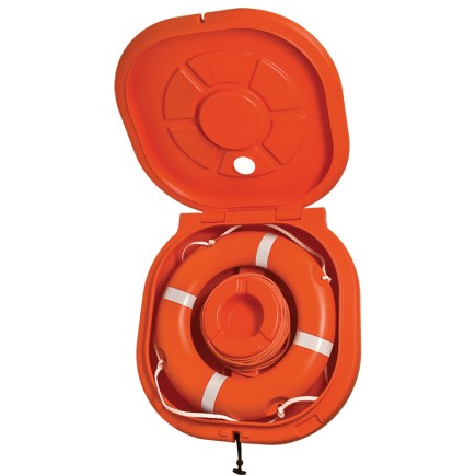 Container with Door for Lifebuoy Ring