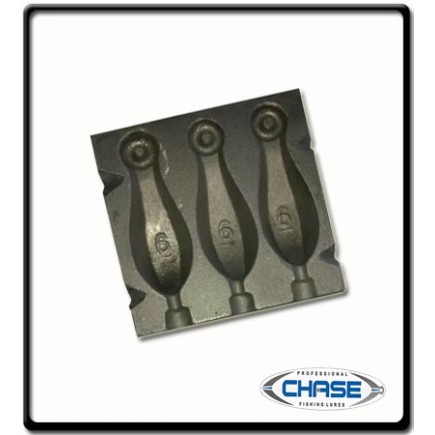 6oz - 3 In 1- Bottle Sinker Mould | Chase 